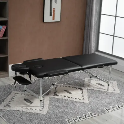 Massagebänk 2-zoners Hopfällbar 90 Cm