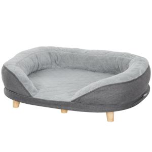 Öronlappsfåtölj Relaxstol Gul av Sammet och Trä för Vardagsrum Skandinavisk Design med Upphöjda Ben 67 x 61,5 x 71 cm