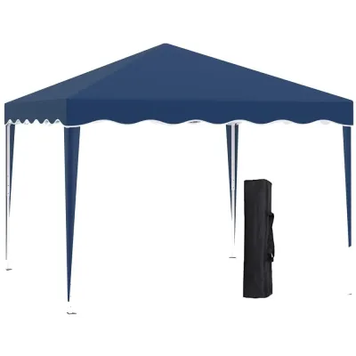 Hopfällbar Paviljong med Väska Partytält med Höjd 3 x 3 m