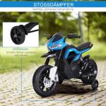Elektrisk Motorcykel för Barn med Stödhjul och Musik Rolig Körupplevelse för Små Barn Röd 3-6 År