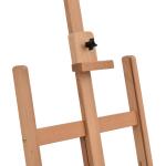 Staffli Studio Staffli Bokträ Höjd- och Vinkeljusterbar med Förvaringsfack Natur 53 X 50,5 X 171-230 Cm
