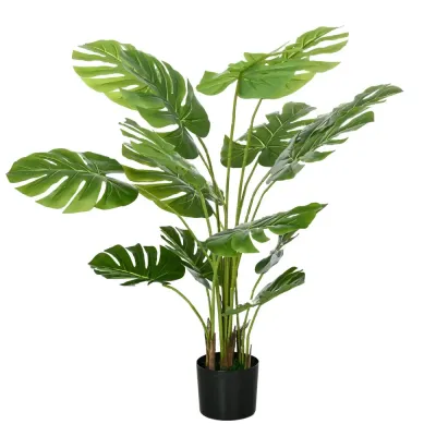 Konstväxt Monstera Deliciosa i Kruka 120 cm 17,5 x 120 cm