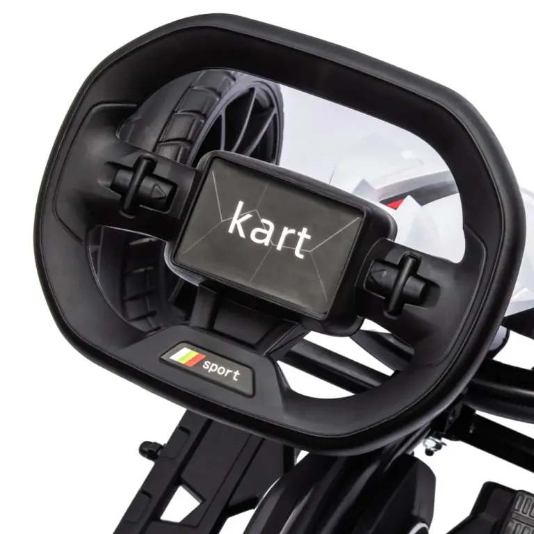 Elektrisk Barnkart Säkerhetsbälte Säte med Ryggstöd