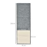 Klösmatta för Soffa 2-Pack, Skyddande Sisalmatta för Möbler, Hållbart Klösskydd för Katter, Grå, 130 x 45 x 0,3 cm