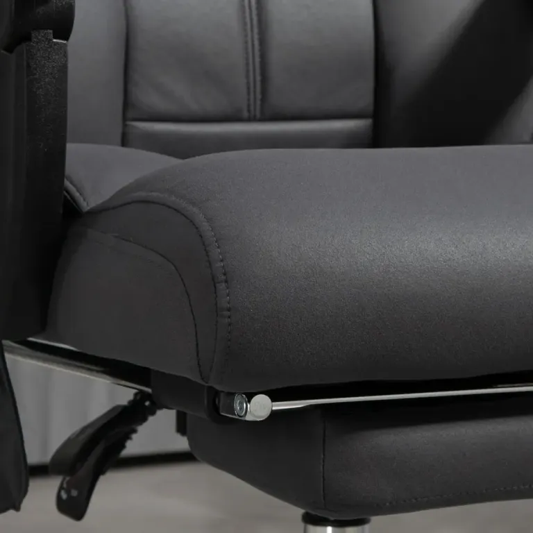 Kontorsstol Mörkgrå av Tyg och Metall Ergonomisk