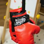 Boxningssäck för Barn med Boxningshandskar, Höjdjusterbar, 5–10 År
