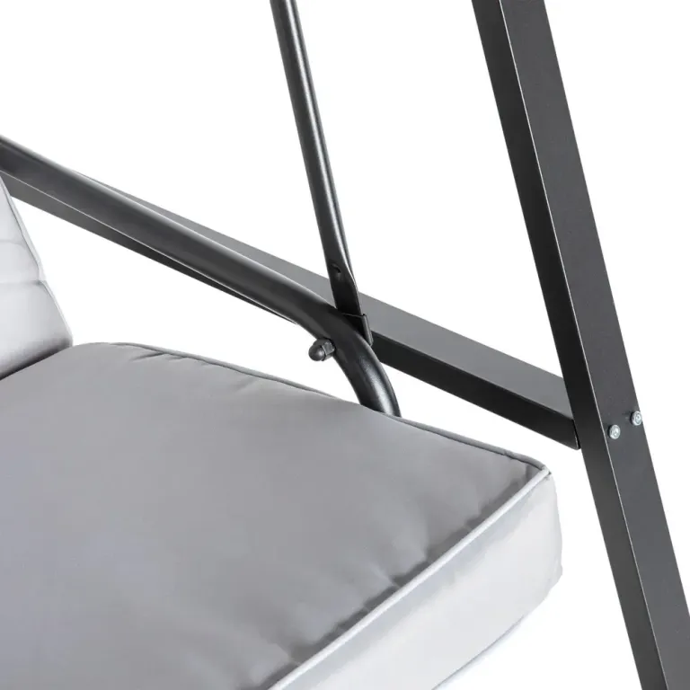 Trädgårdsgunga Hammock Grå 145 x 116 x 172 cm