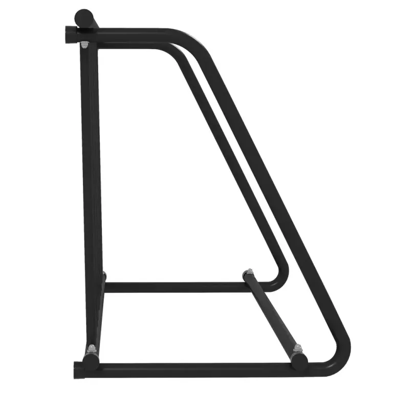 Cykelställ Cykelhållare Svart av Stål 114 x 58 x 75 cm