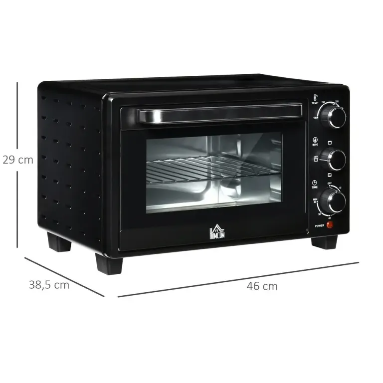 Miniugn 21 l med Grill & Timer 1400 w Svart