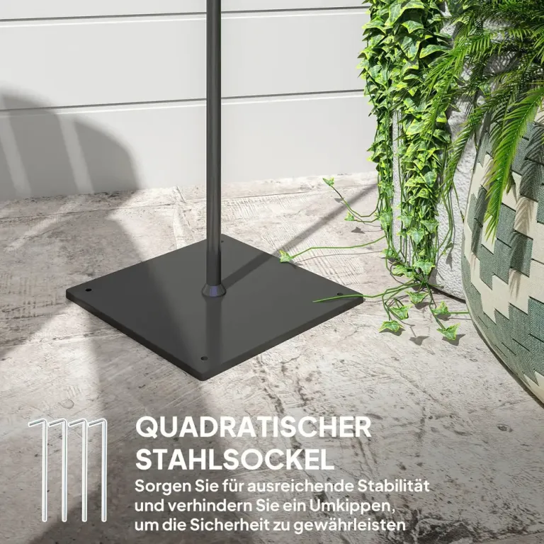 Solar Golvlampa Rottinglampa med Ljussensor Natur