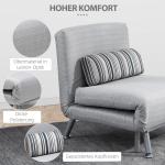 Hopfällbar Gästsäng med Madrass Extrasäng på Hjul Stabil Metallram Grå Vit 75 X 70 X 75 Cm