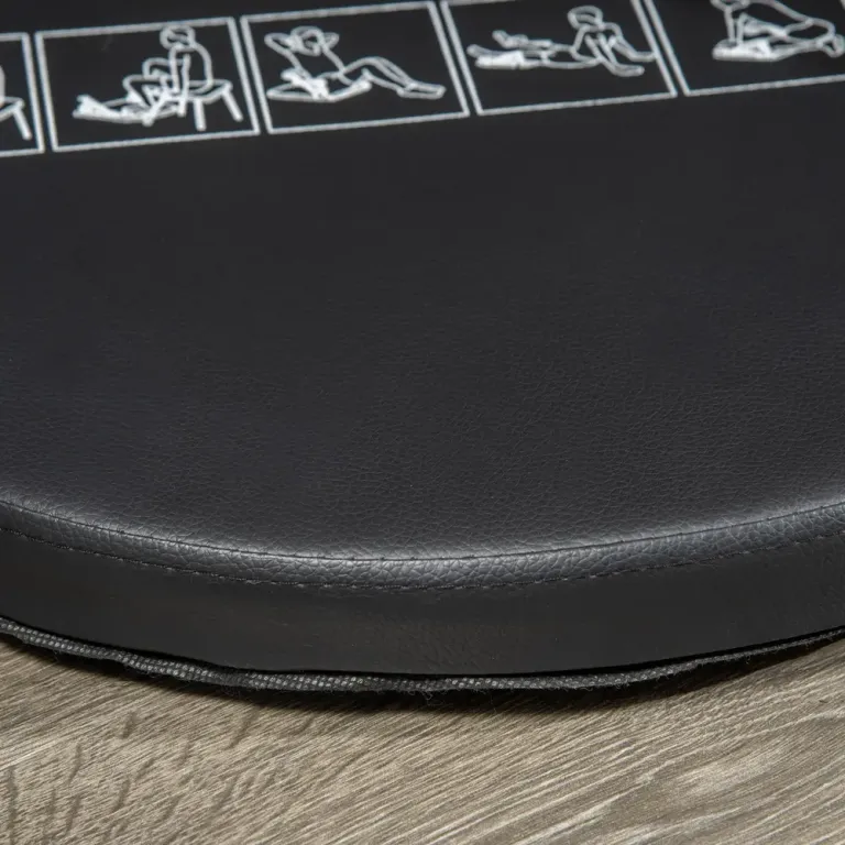 Hopfällbar Magtränare Träningsbänk 55 x 42 x 11-32 cm