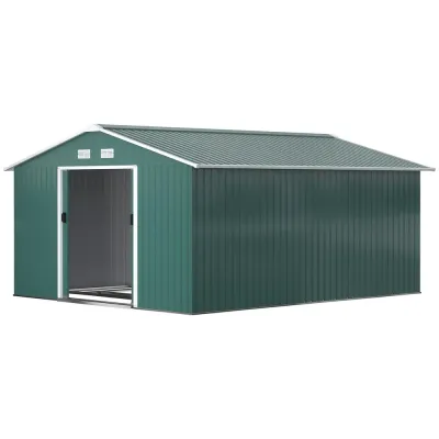 Redskapsbod Trädgårdsskjul Trädgårdsbod med Taktak 340 x 38