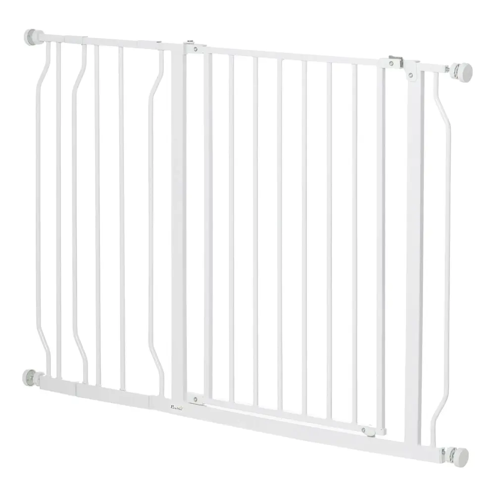 Hundbarriär med Klämfäste Längd Stål/ABS 75–115 x 76 Cm