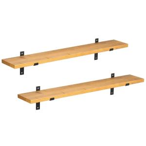 Bänk 3-Sits Träbänk Natur av Furu för Kök och Matsal Lantlig Stil Lastkapacitet upp till 330 kg 150 x 33 x 45 cm