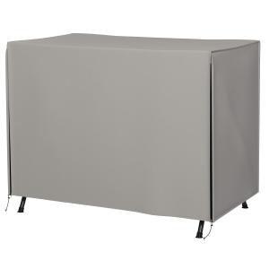Skyddsöverdrag för Trädgårdsgunga Grå av Oxford Tyg för Utemöbler Vattentätt Solskydd Hollywood Gungskydd 205 x 124 x 164 cm