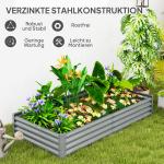 Stålhögbädd, Väderbeständig Planteringsrabatt med Anti-cut Kant
