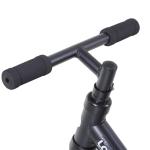 Balanscykel för Barn, 2-i-1 Barncykel med Träningshjul och Pedaler, 2–5 År, Justerbar Sitthöjd, PP, Svart, 85 x 36 x 54 cm