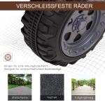Elektrisk Fyrhjuling för Barn, Tuff ATV med LED-Ljus och Stora Hjul, Rolig Leksaksbil för Utomhuslek, Svart, 70 x 42 x 45 cm, 18-36 månader