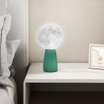 Planetarisk Bordslampa Set med 3 Färger och USB i Plast, Vit