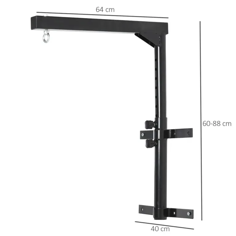 Väggmonterad Boxningssäckshållare Upp till 100 60–88 cm