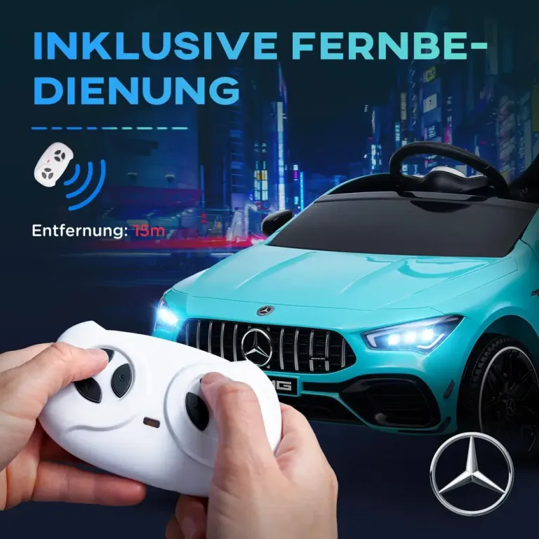 Elbil för Barn Sportig Ljusblå