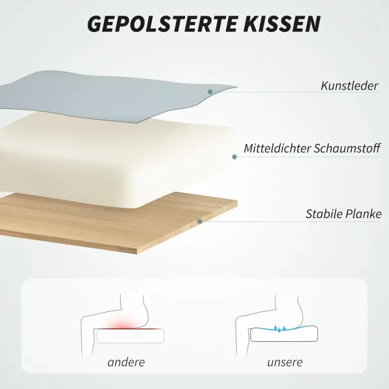 Kontorsstol Ergonomisk Ljusgrå av Konstläder