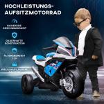 Elektrisk Motorcykel för Småbarn, Säker Trehjuling med Musik och Ljus, Rolig Leksak för Barn 18 månader+, Röd