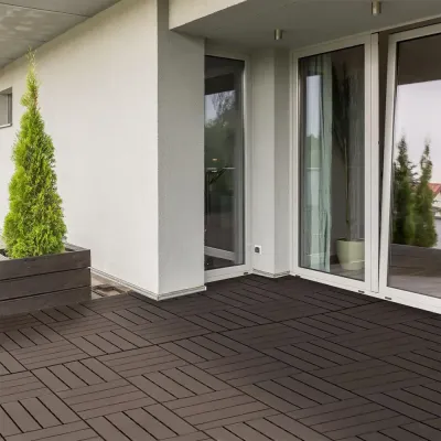 Altanplattor 9 St 0,81 M² Klickplattor 30 x 30 Cm