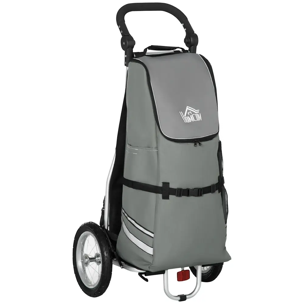 Cykelkärra och Shoppingvagn 2-i-1 Smidig 53 x 43 x 110 Cm