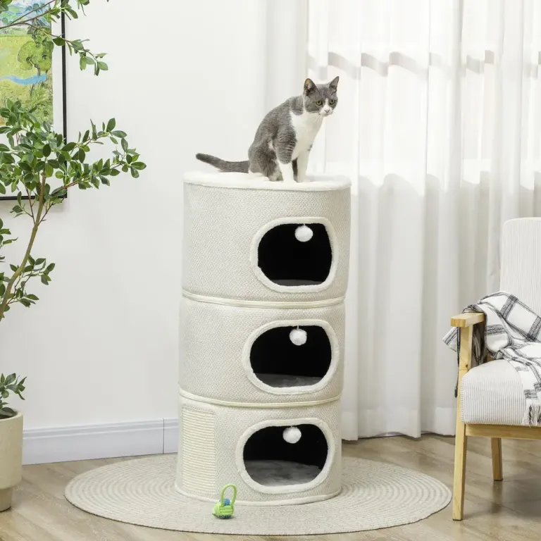 Klöstunna 4 Våningar med Kattgrottor, Beige