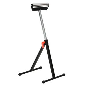 Rullbock Höj- och Sänkbar Stödbock upp till 90 Kg Metall för Verkstäder Svart 44 X 50 X 68-110 Cm
