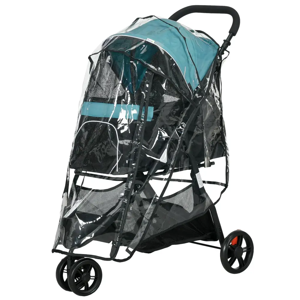 Hundbuggy Upp till 10 kg Vikbart Säkerhetskoppel
