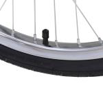 Lastvagn Transport Trailer Svart Metall för Cykel Lastcykel Trailer Cargotrailer Robust och Praktisk