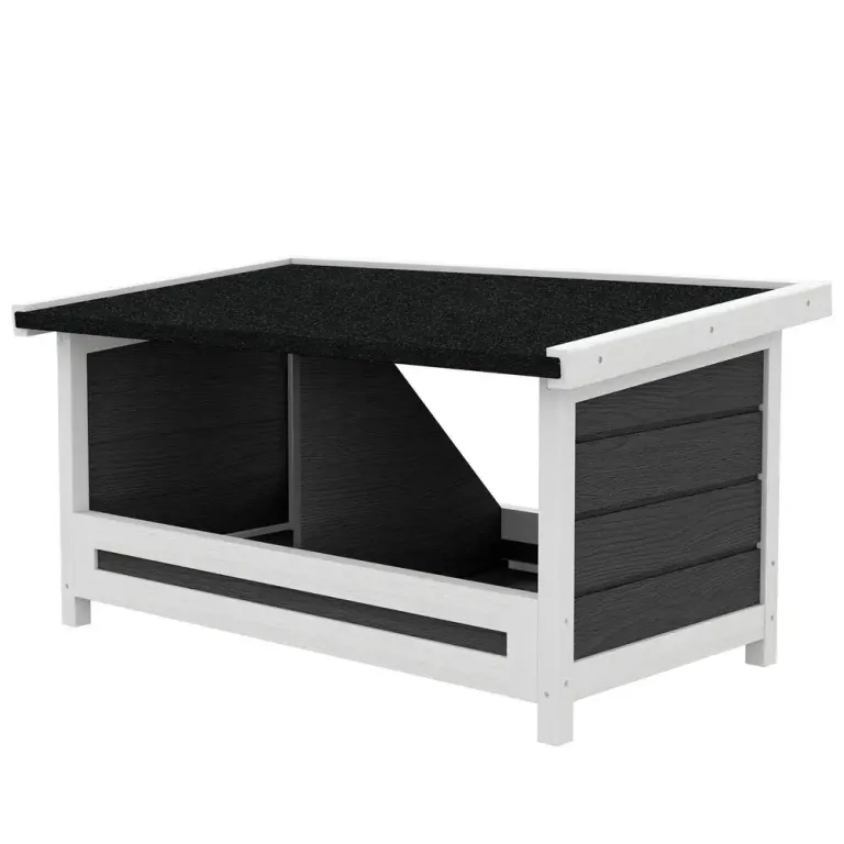 Värprede Holklåda Grå av Granved 66 x 37 x 34 Cm
