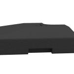 Parasollvikt 4-Pack 51 X 51 X 12 Cm upp till 130 Kg Kan Fyllas med Sand eller Vatten HDPE Plast Svart