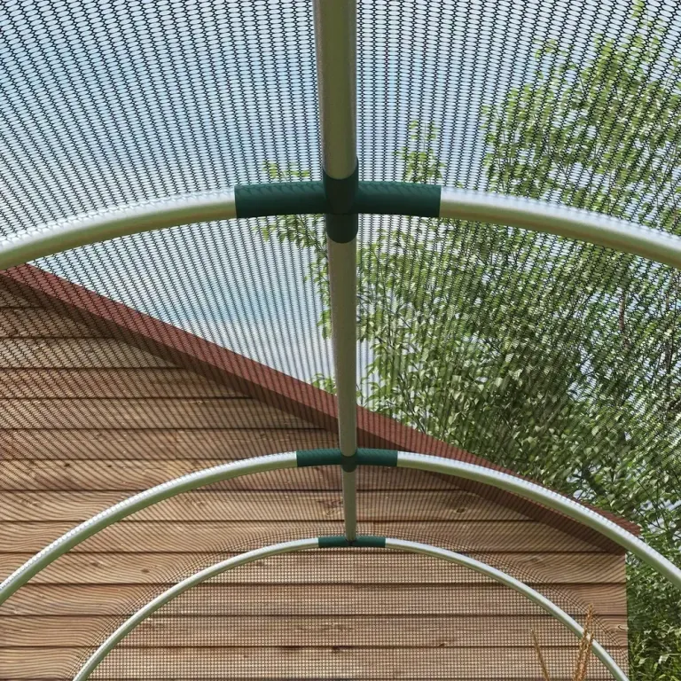 Insektsskyddsnät Trädgårdsnät Svart av Hdpe 1,2 x 3,6 m