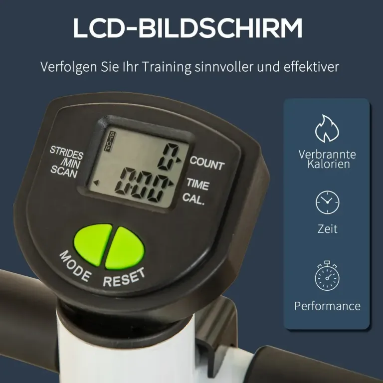 Mini Stepper Träningsredskap med LCD-Skärm
