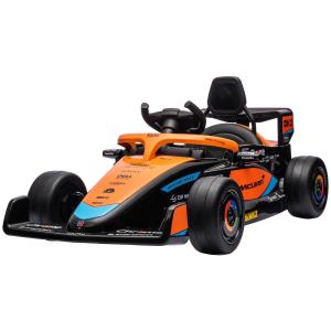 McLaren Barnbil Elbil Orange av Plast för Barn 3-5 År Licensierad Sportbil med Fjärrkontroll och MP3 30 kg