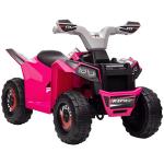 Elektrisk Barnfyrhjuling, Växlar Framåt och Bakåt, 18–36 Månader, Rosa, 2,5 km/h