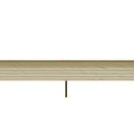 Ersättningstak Pergola Tak Vattentätt Solskydd Beige av Polyester för Trädgård och Uteplats Infällbart Tak med Dräneringshål 3 x 3 m