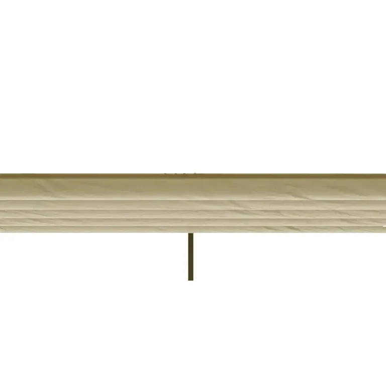 Ersättningstak Pergola Tak Beige av Polyester 3 x 3 m