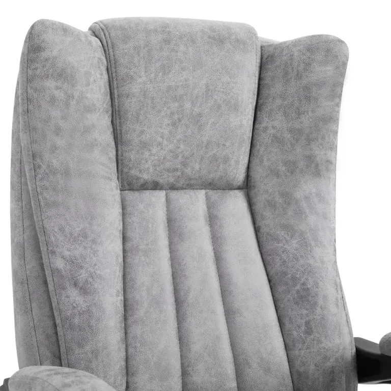 Ergonomisk Kontorsstol med Massage & Värme Svart