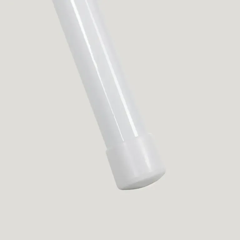 Hopfällbar Stol 2-pack Konstläder Metallram Vit