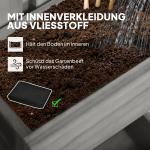 Blomlådor 3-pack för Väggmontering med Justerbar Placering Hållbar och Prisvärd Grå Massivt Trä för Odling 60 x 16 x 80 cm