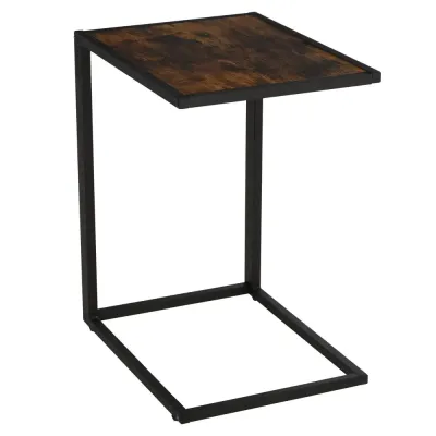 Sidobord i C-Form Praktiskt 40,6 x 50,8 x 64,2 cm