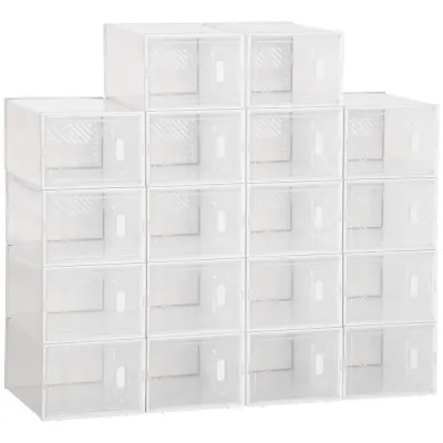 Skolådor Förvaringslådor Set 18 Lådor 25 x 35 x 19 cm