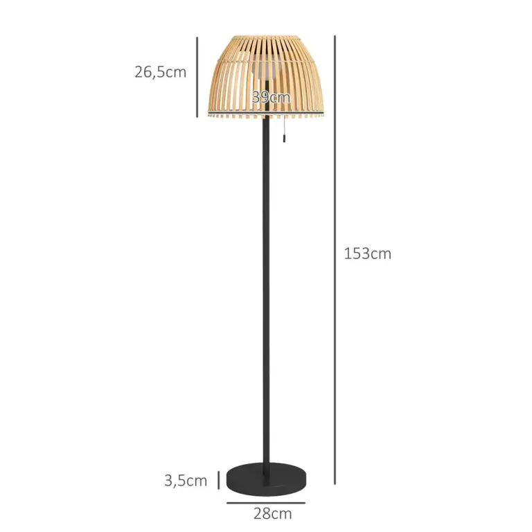Solcellsgolvlampa Utomhuslampa Varmvit av Plast USB