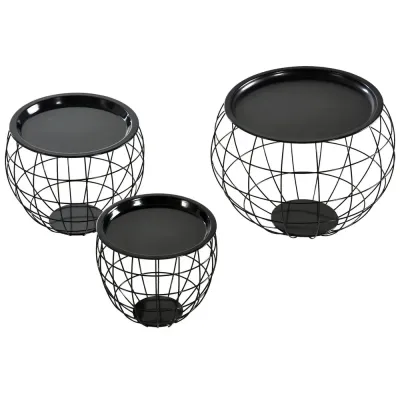 Sopkärl Sorteringskärl Silver av Rostfritt Stål 3 x 15 l