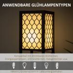 Golvlampa med Hylla, Praktisk Golvlampa med Dubbla Ljuskällor, Smart Belysning för Vardagsrum, Natur/Vit, 40 W